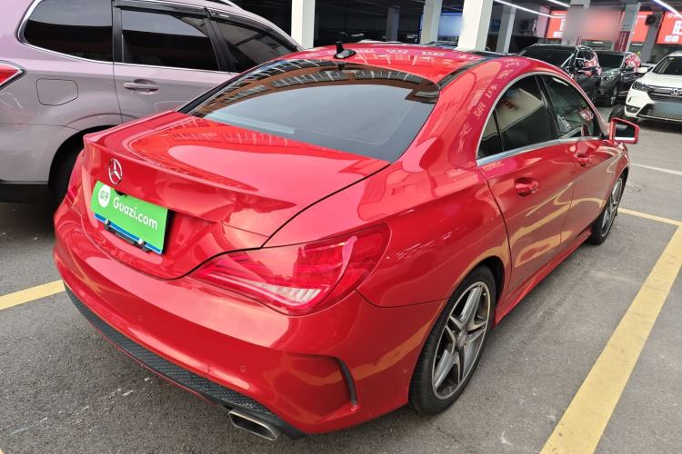 Used Mercedes-Benz CLA 2016 CLA 220 4MATIC Rear Right 45 Deg