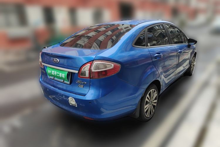 Used Ford Fiesta 2009 Sedan 1.5L Automatic Fashion Edition Rear Right 45 Deg