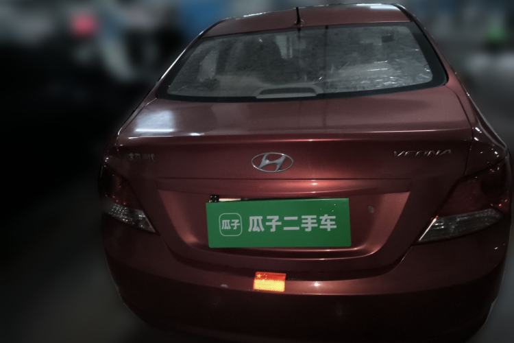 Used Hyundai Verna (older generation) 2010 Sedan 1.4L Automatic Fashionable GT Model Rear