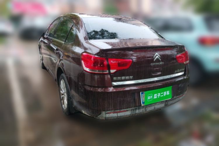 Used Citroen C-Quatre 2013 Sedan 1.6L Automatic Prestige Model Rear Left 45 Deg