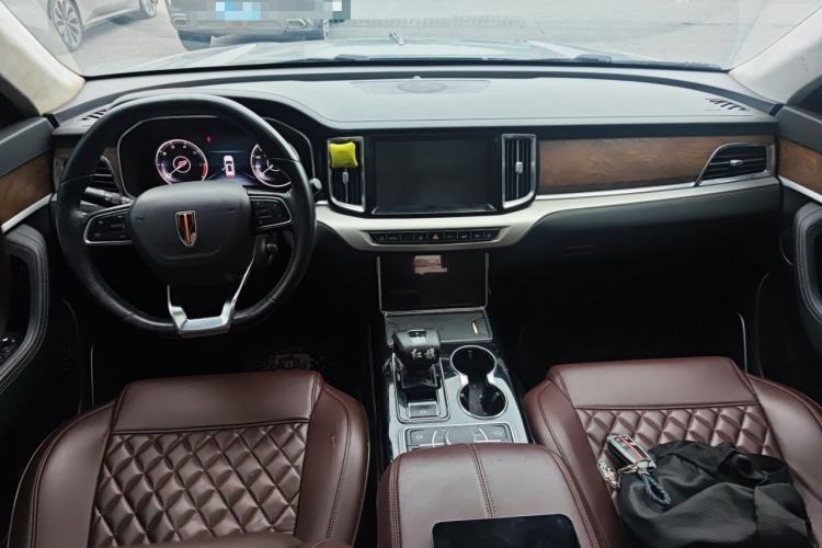 Used Hongqi HS7 2019 3.0T Automatic All-Wheel Drive Smart Connect Flagship Edition Center Console