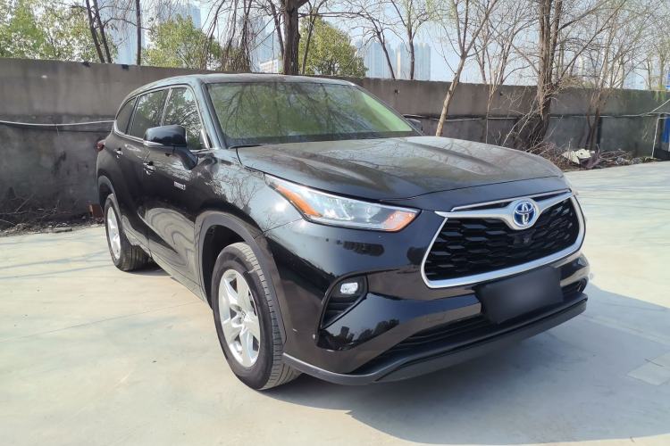 Used Toyota Highlander 2023 2.5L Smart Electric Hybrid Dual-Engine Two-Wheel Drive Elite Version 5 Seats Front Right 45 Deg