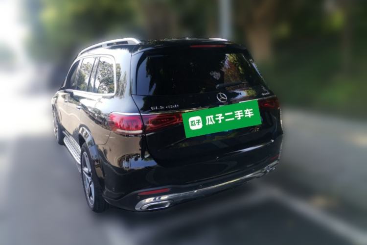 Used Mercedes-Benz GLS 2020 GLS 450 4MATIC Luxury Model Rear Left 45 Deg