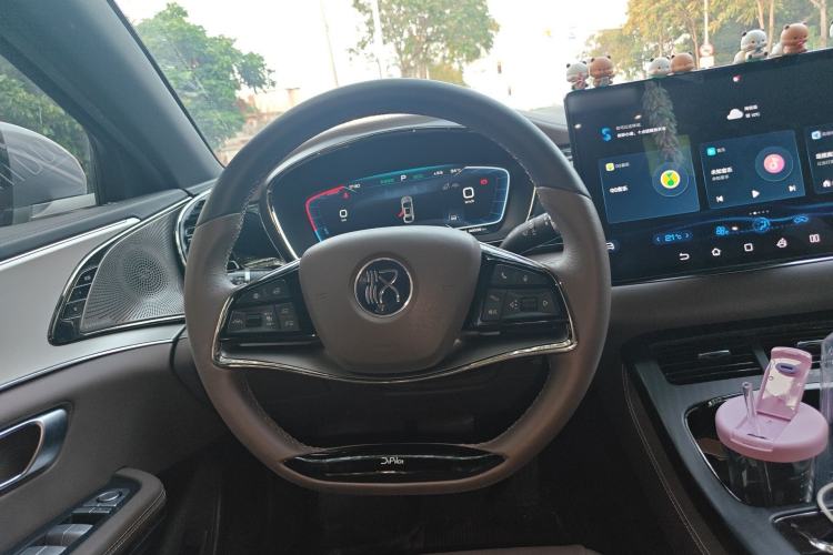 Used BYD Han 2022 EV Genesis Edition 715KM Front-Wheel-Drive Prestige Model Steering Wheel
