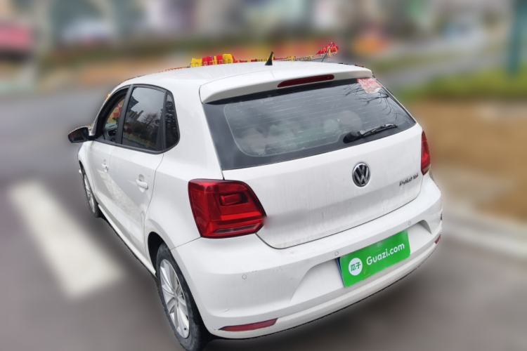 Used Volkswagen Polo 2014 1.6L Automatic Comfort Edition Rear Left 45 Deg