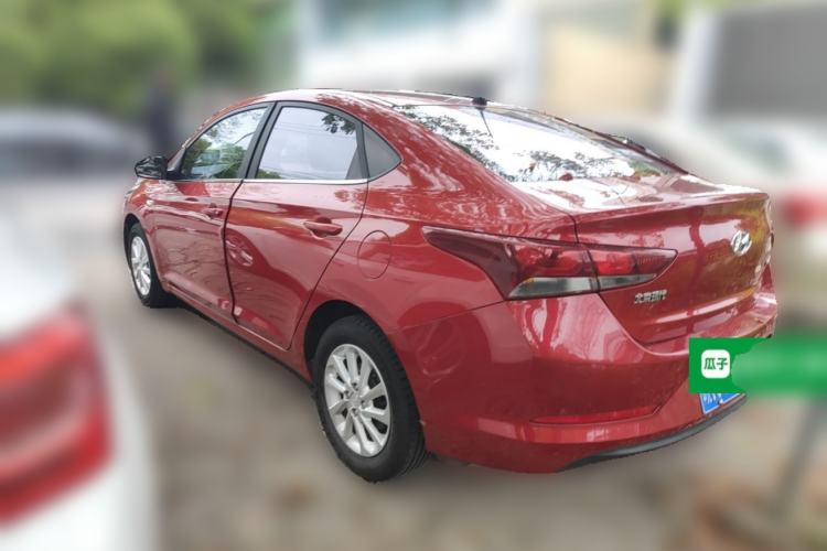 Used Hyundai Verna (new generation) 2016 1.4L Manual Cool Edition GLS Rear Left 45 Deg