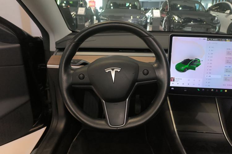 Used Tesla Model 3 2019 Long-Range Rear-Wheel-Drive Version Steering Wheel