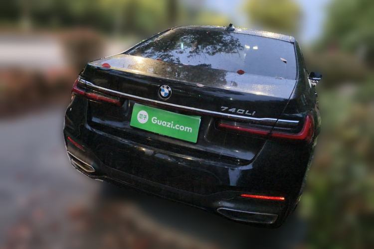 Used BMW 7 Series 2019 740Li Leading Model M Sport Package Rear Right 45 Deg