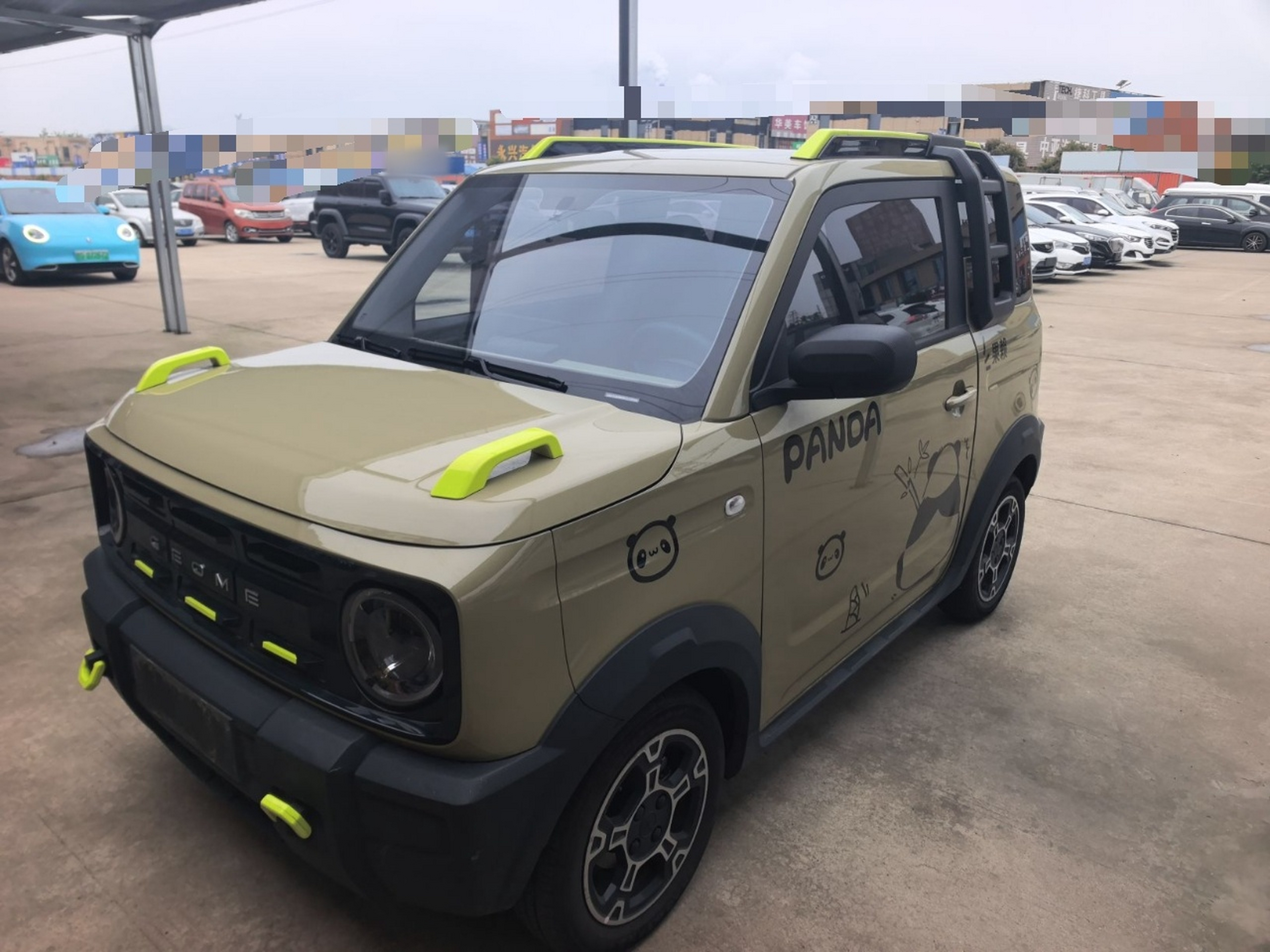 Parte inferior delantera