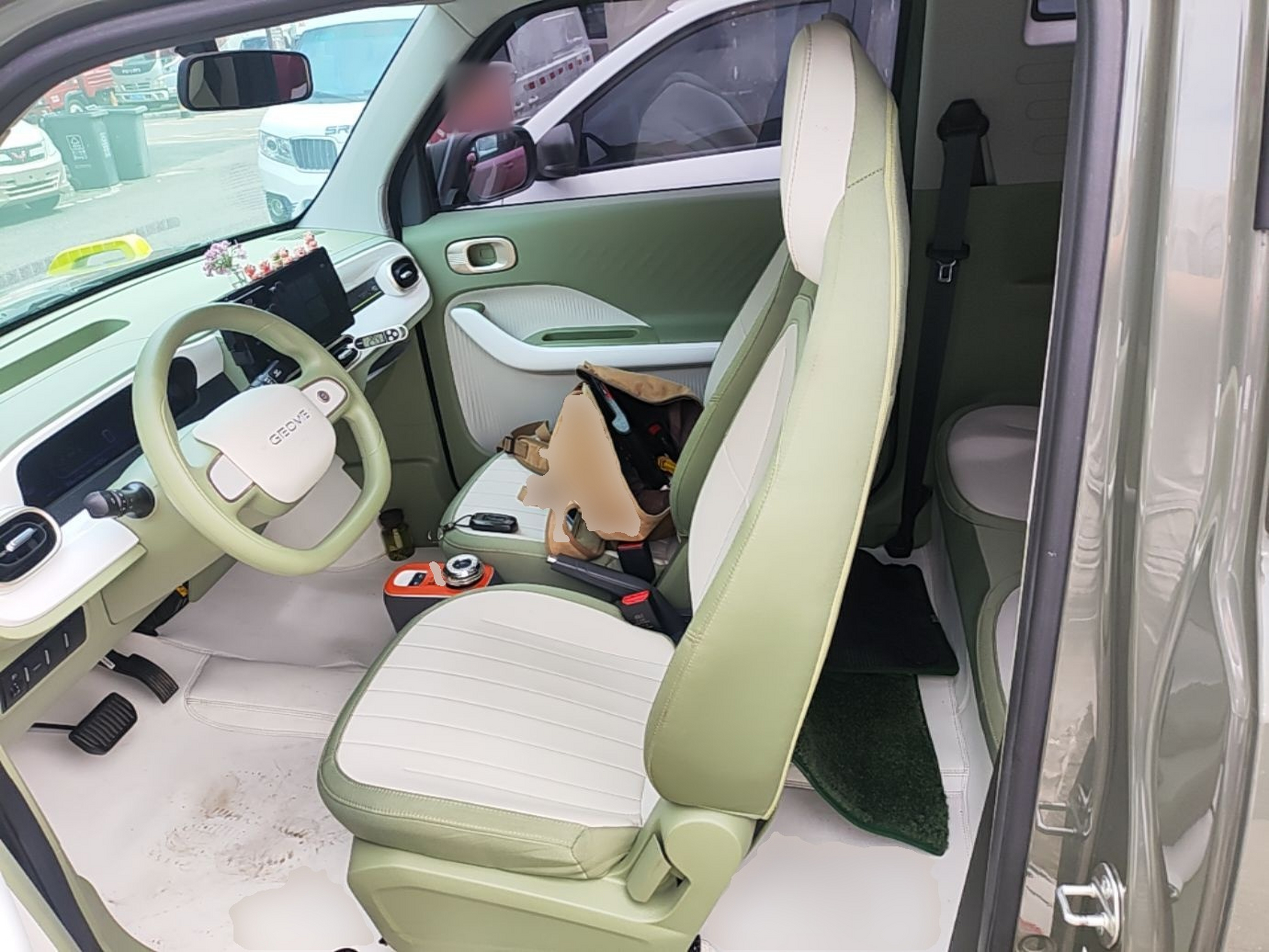 Avant de la voiture