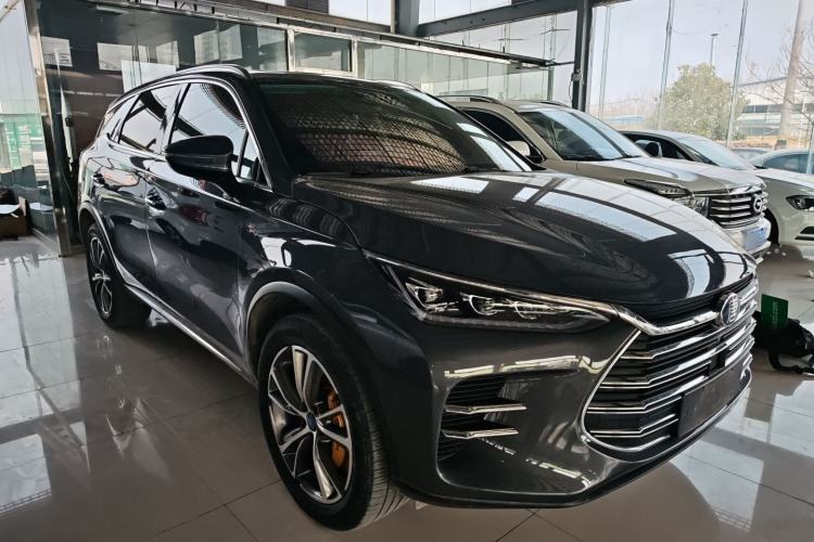 Used BYD Tang New Energy 2018 DM 2.0T All-Wheel Drive Smart Connectivity Enjoyment Model 5 Seats China V Emission Standard