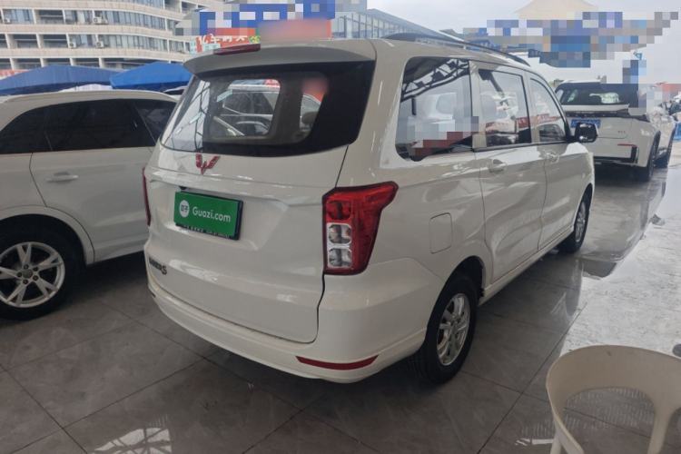 Used Wuling Hongguang 2019 1.5L S Standard Version China VI LAR Rear Right 45 Deg