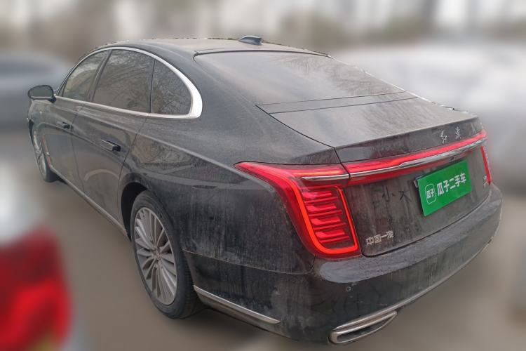 Used Hongqi H9 2020 3.0T Smart Connect Flagship Edition Rear Left 45 Deg