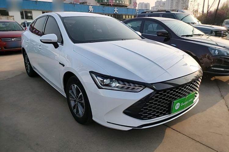 Used BYD Qin PLUS 2024 HONOR Edition DM-i 55KM Leading Model Front Right 45 Deg