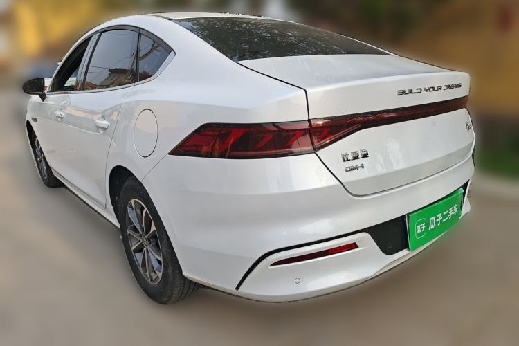 Used BYD Qin PLUS 2024 HONOR Edition DM-i 55KM Leading Model Rear Left 45 Deg