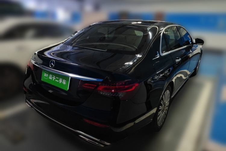 Used Mercedes-Benz E-Class 2021 E 300 L Stylish Model Rear Right 45 Deg