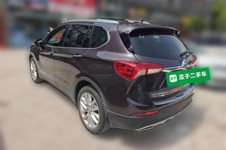 Used Buick Envision 2018 28T Four-Wheel Drive Luxury Model Rear Left 45 Deg