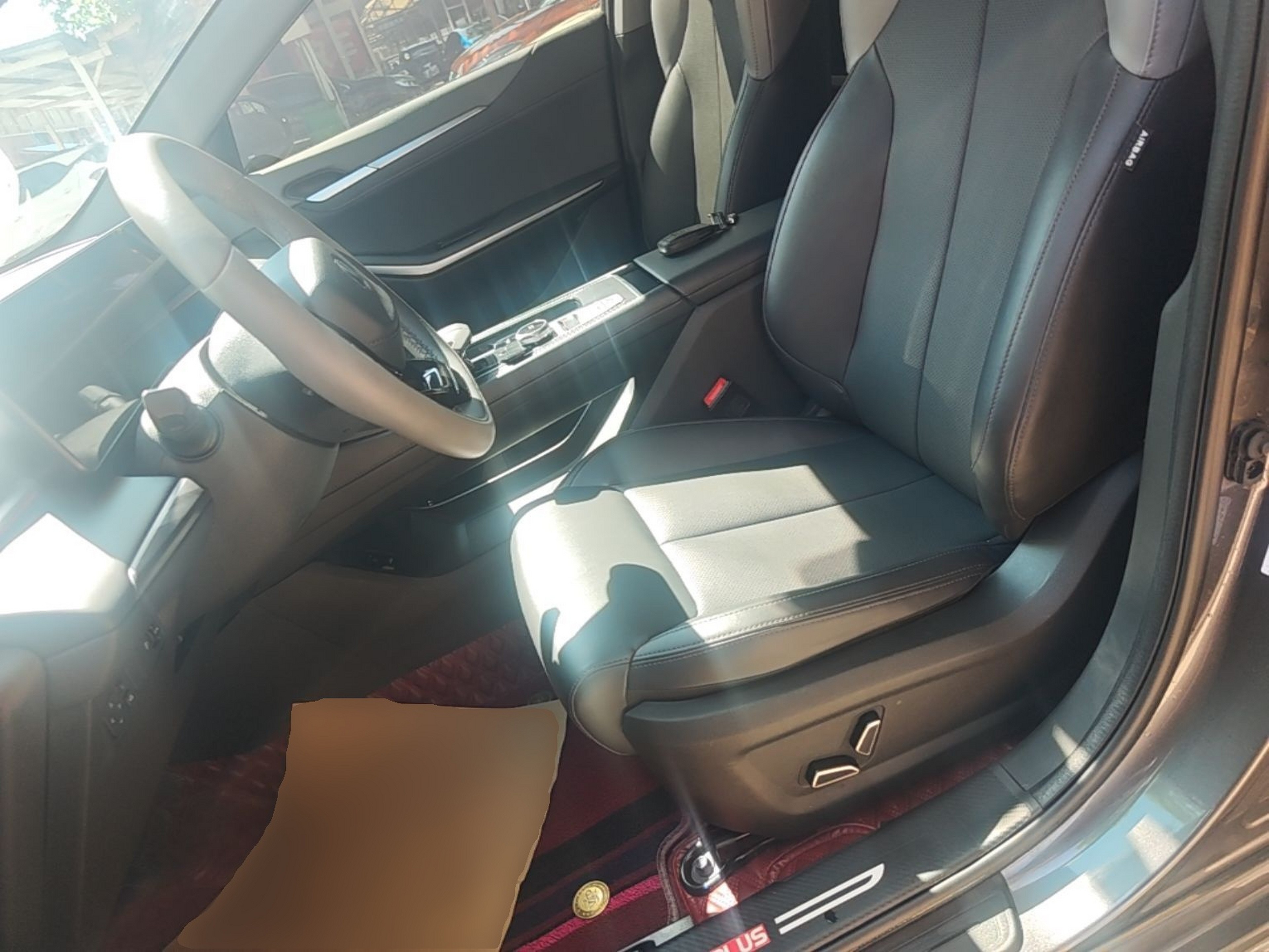 Avant de la voiture