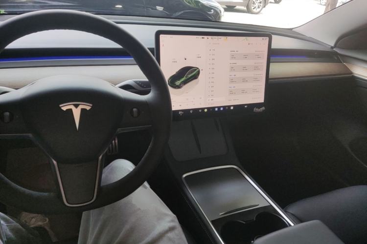 Used Tesla Model 3 2022 Performance High-Performance All-Wheel-Drive Version Center Console