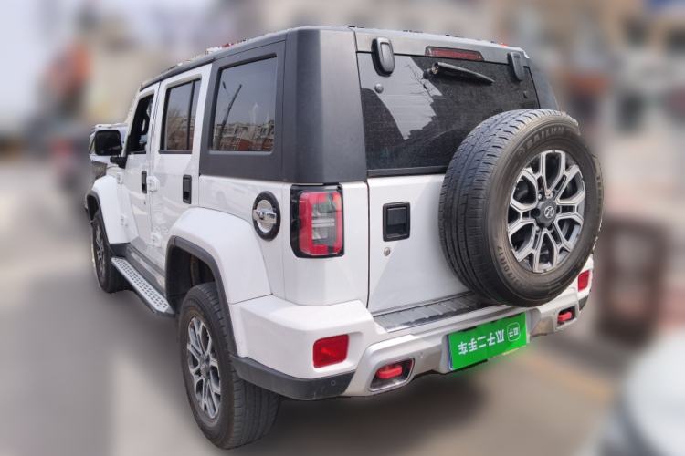 Used BAIC Off-Road BJ40 2019 2.3T Automatic Four-Wheel Drive Urban Hunter Edition Premium Model China VI Emission Standard Rear Left 45 Deg