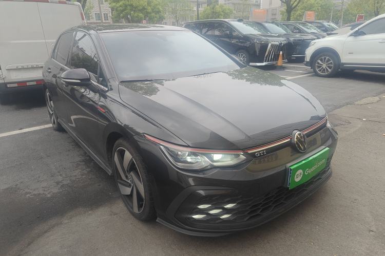 Used Volkswagen Golf GTI 2023 380TSI DSG GTI Front Right 45 Deg