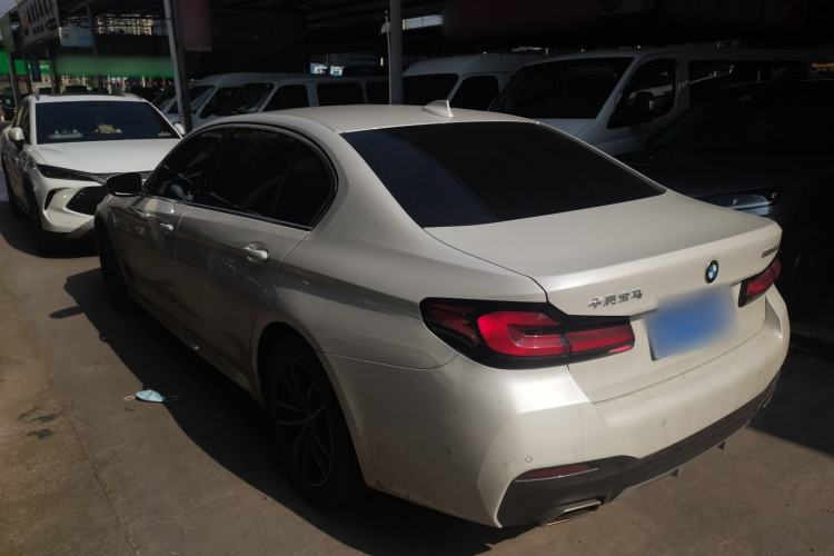 Used BMW 5 Series 2021 Facelifted 525Li M Sport Package Rear Left 45 Deg