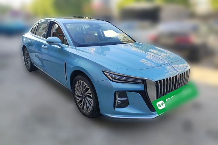 Used Hongqi H5 2023 1.5T HEV Smart Connect Flagship Edition Front Right 45 Deg