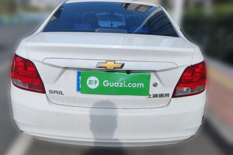 Used Chevrolet Sail 2015 Sail 3 1.3L AMT Ideal Edition Rear