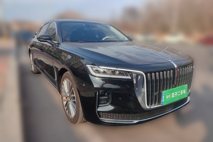 Used Hongqi H9 2020 Revised Version 2.0T Smart Connect Flagship Edition Front Right 45 Deg
