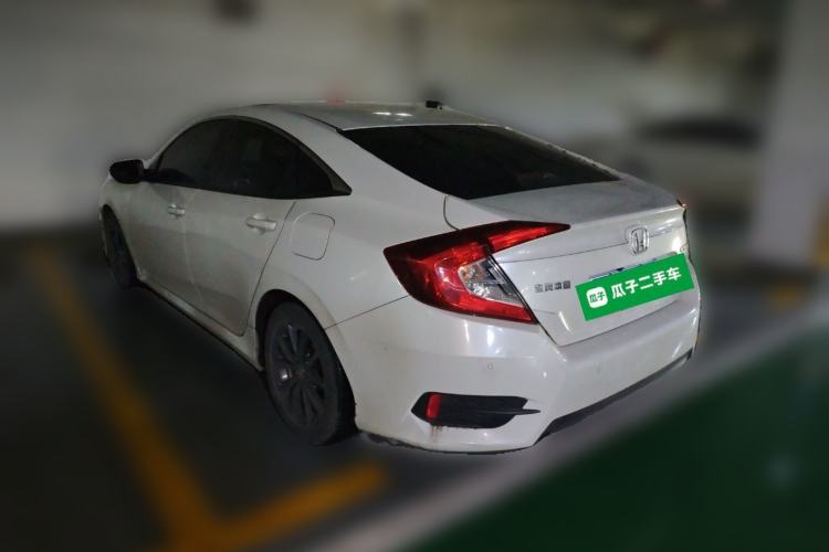 Used Honda Civic 2019 220TURBO Manual Jinkong Edition China VI Rear Left 45 Deg