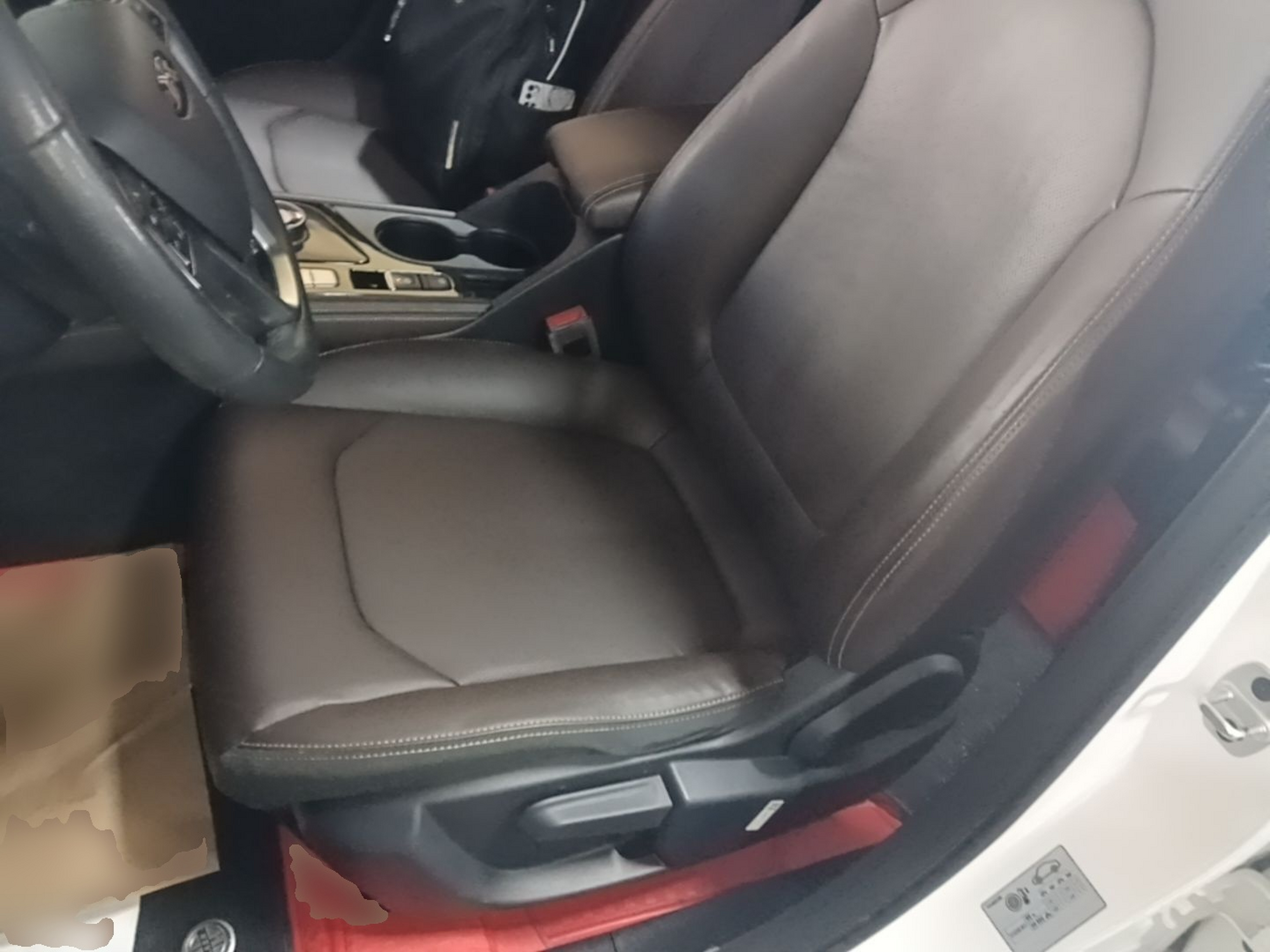 Avant de la voiture