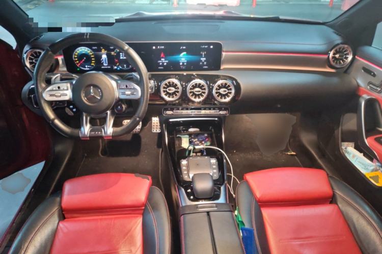 Used Mercedes-Benz A AMG 2019 AMG A 35 L 4MATIC Center Console