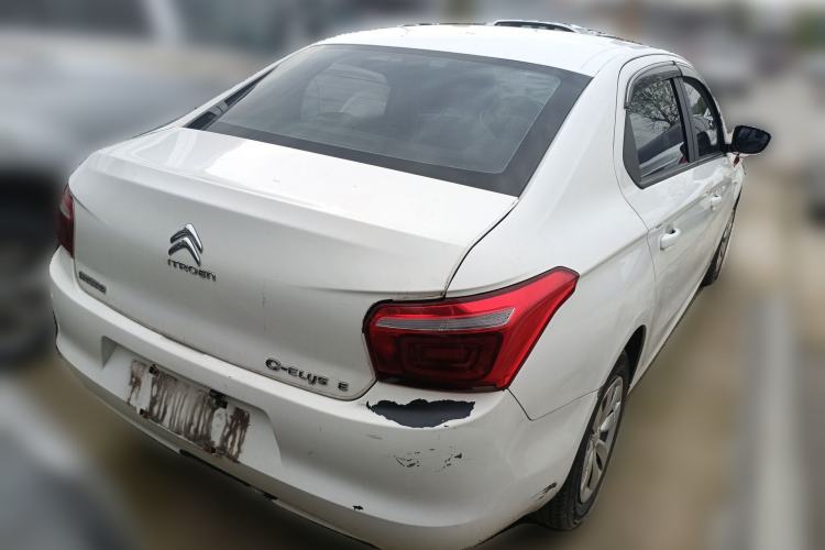 Used Citroen Elysee 2018 Revised Version 1.6L Manual Fashion Edition Rear Right 45 Deg