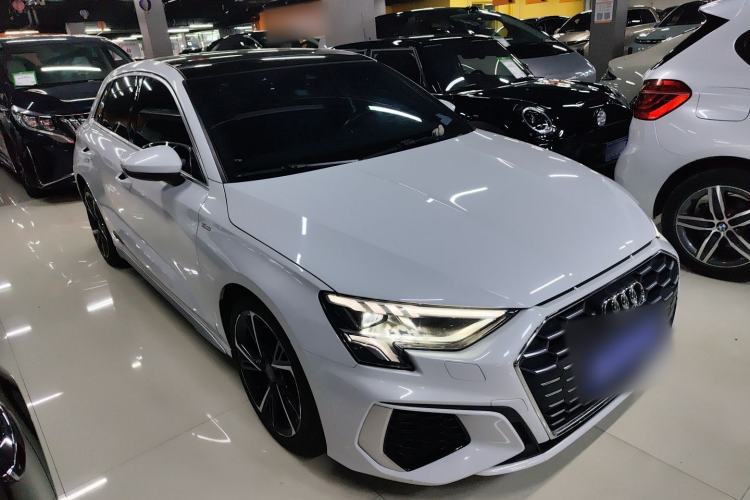 Used Audi A3 2021 Sportback 35 TFSI Fashionable Sports Model Front Right 45 Deg