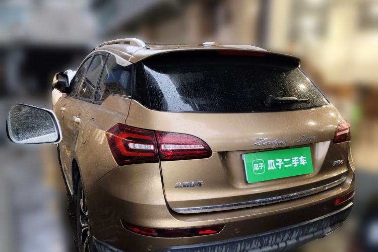 Used Zotye T600 Coupe 2017 1.5T Automatic Luxury Model Rear Left 45 Deg