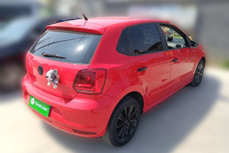 Used Volkswagen Polo 2014 1.6L Automatic Comfort Edition Rear Right 45 Deg