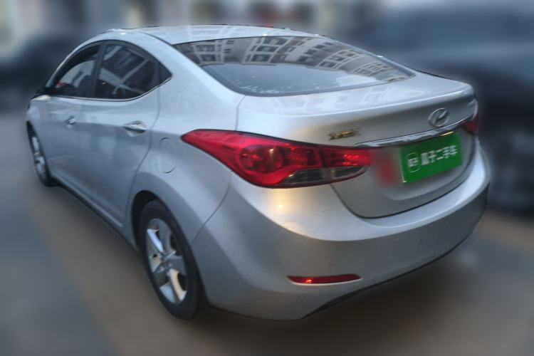 Used Hyundai Elantra (5th Generation / Langdong) 2012 1.6L Automatic Leading Model Rear Left 45 Deg