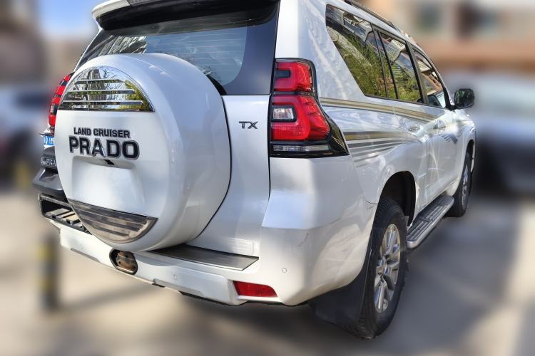 Used Toyota Prado 2018 3.5L Automatic TX-L with Rear-Mounted Spare Tire
