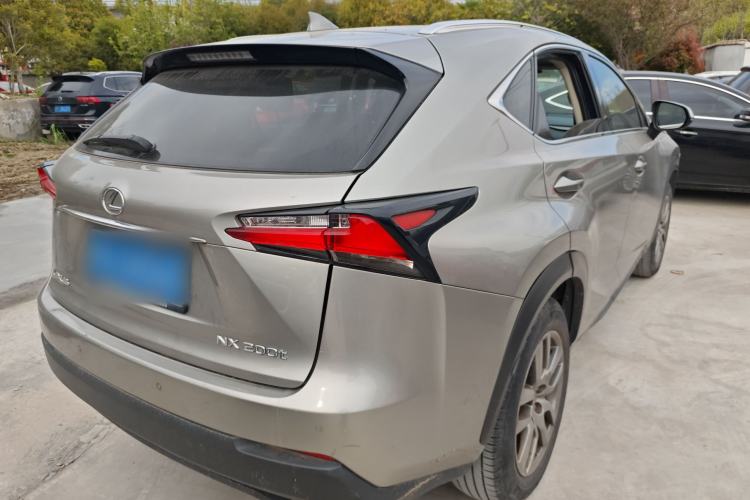 Used Lexus NX 2015 200T All-Wheel-Drive Fēngshàng Edition Rear Right 45 Deg