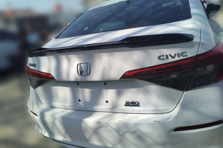 Used Honda Civic 2022 240TURBO CVT Dynamic Edition Rear