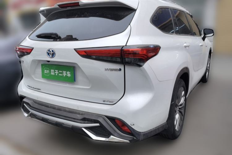 Used Toyota Highlander 2022 Dual-Engine 2.5L Four-Wheel Drive Prestige Version 7 Seats Rear Right 45 Deg