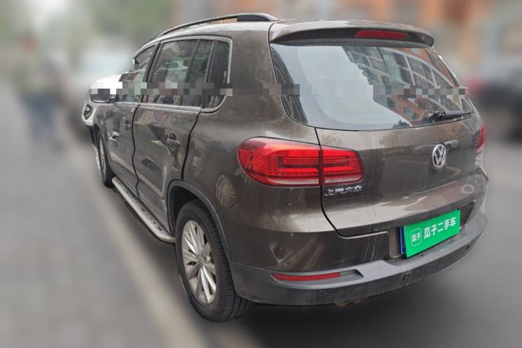 Used Volkswagen Tiguan 2016 280TSI Automatic Two-Wheel-Drive Silk Road Style Edition Rear Left 45 Deg