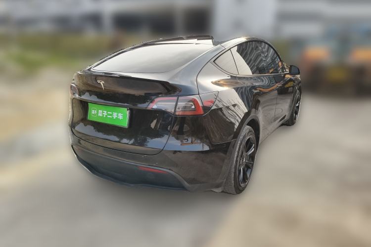 Used Tesla Model Y 2022 Revised Version Rear-Wheel Drive Rear Right 45 Deg