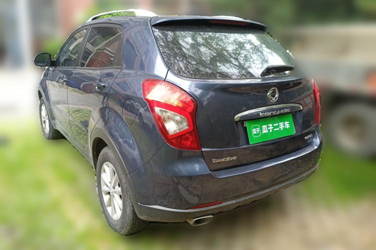Used SsangYong Korando 2013 2.0L Gasoline Two-Wheel Drive Automatic Elite Edition Rear Left 45 Deg