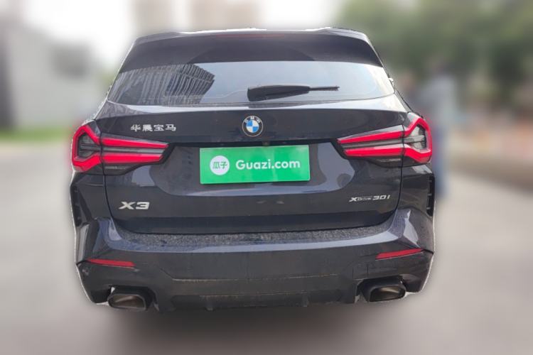 Used BMW X3 2022 Facelift xDrive30i Luxury Edition M Night Edition Package Rear