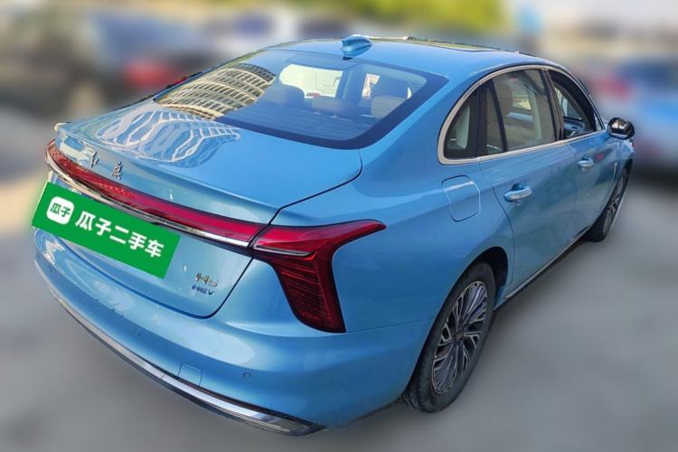 Used Hongqi H5 2023 1.5T HEV Smart Connect Flagship Edition Rear Right 45 Deg