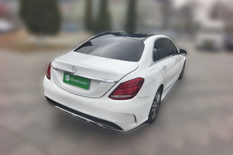 Used Mercedes-Benz C-Class 2016 C 200 L Sport Edition Rear Right 45 Deg