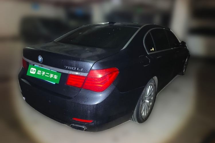 Used BMW 7 Series 2010 750Li Rear Right 45 Deg
