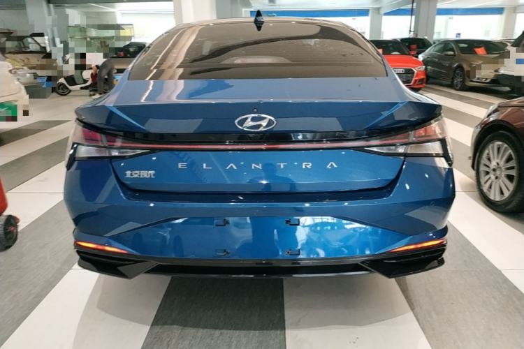 Used Hyundai Elantra 2021 1.5L CVT LUX Prestige Edition Rear