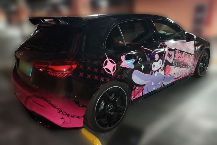 Used Mercedes-Benz A AMG 2024 AMG A 35 4MATIC Rear Right 45 Deg